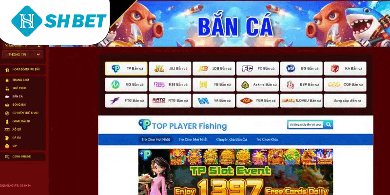 Tổng quan về sảnh bắn cá SHBET